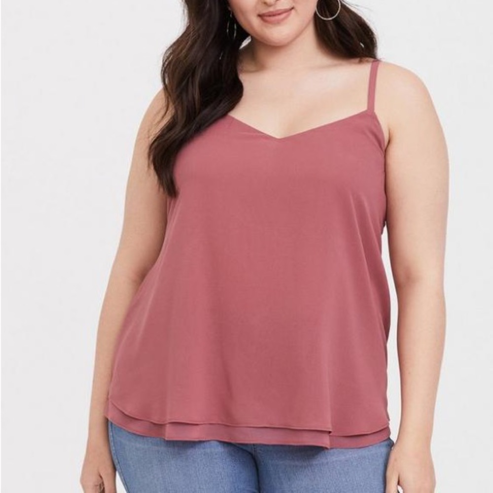 Deco Rose Sophie Chiffon Double Layer Cami